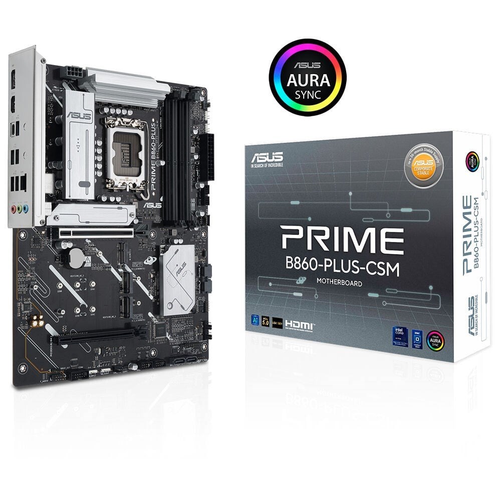 ASUS PRIME B860-PLUS-CSM DDR5 HDMI-DP TYPEC PCIE 5.0 1851p ATX
