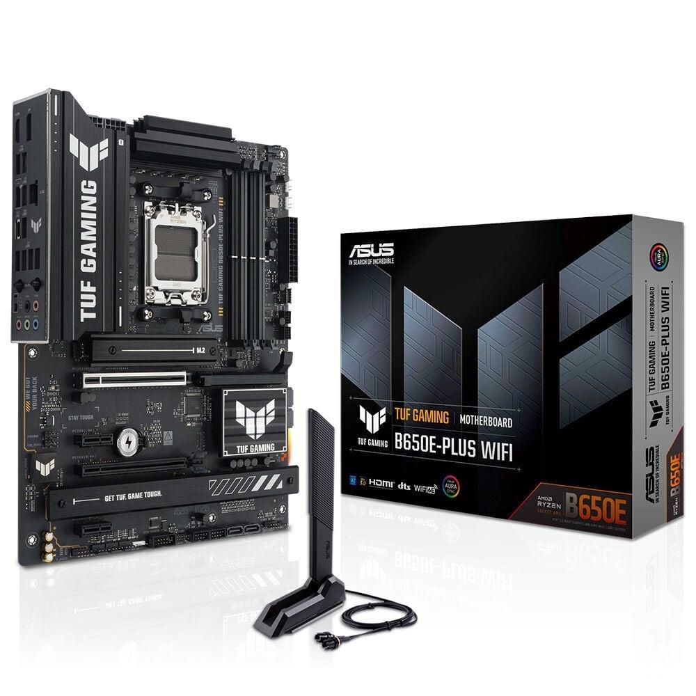 ASUS TUF GAMING B650E-PLUS WIFI6E DDR5 HDMI DP PCIe 16X v4.0 AM5 ATX