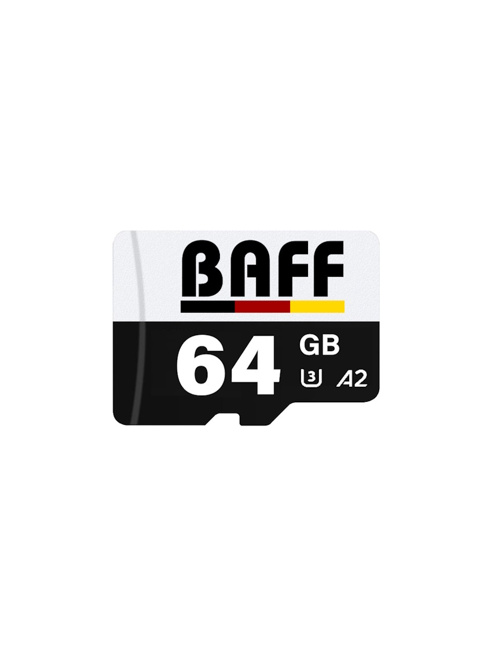 BAFF MicroSD 64GB UHS-I U3 A2 V30 Hafıza Kartı