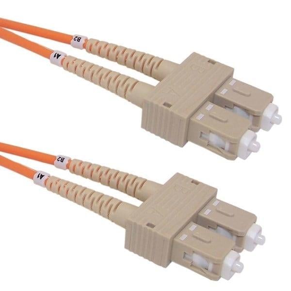 BIFO 3m MM SC-SC 50/125µ LSZH Duplex Fiber Optik Patch Kablo