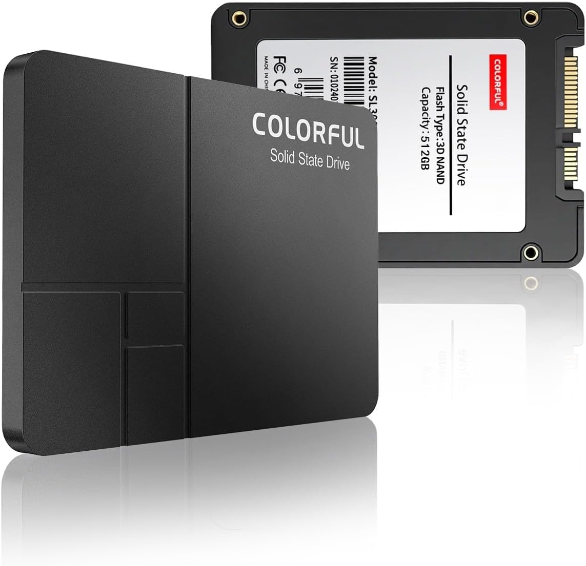 COLORFUL 256GB SL500 500-450MB/s SSD SATA-3 Disk