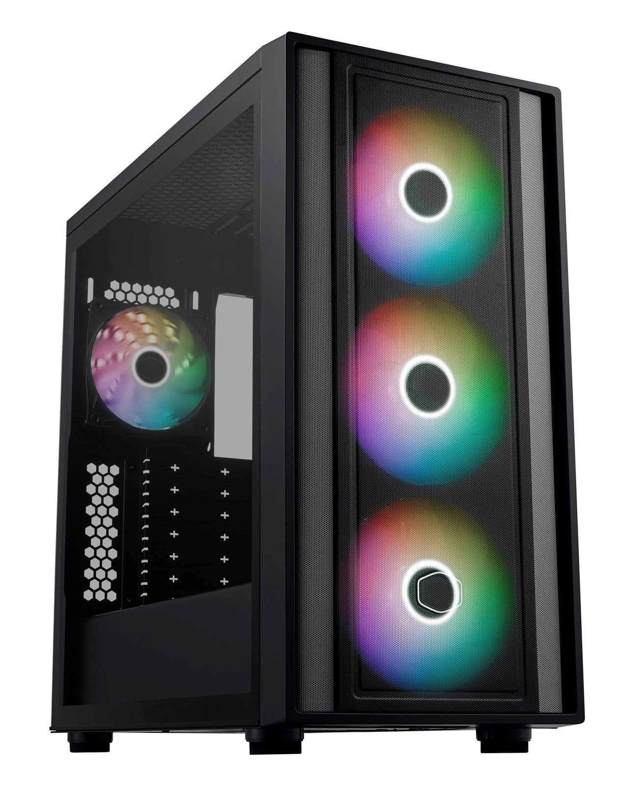 COOLERMASTER MASTERBOX 600 TG MB600-KGNN-S00 3-14CM RGB Fanlı Gaming EATX PC Kasası