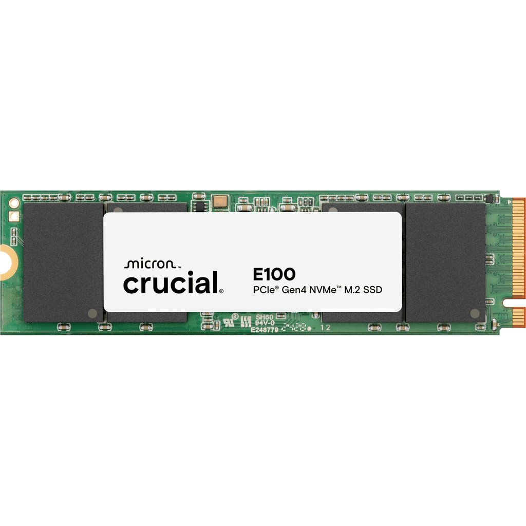 CRUCIAL CT480E100SSD8, E100, 480GB, 4700/2500, Gen4, NVME PCIe M.2 2280, SSD