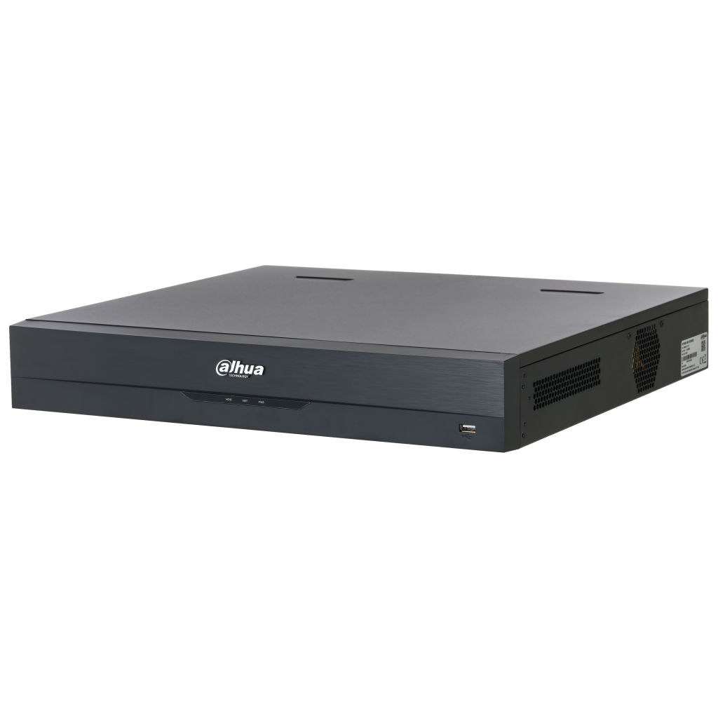 DAHUA  NVR5432-EI2, 32Kanal, 32Mpix, H265+, 4 HDD Desteği, 1080P Kayıt, 4484Mbps Bant Genişliği, 2 Port GigaBit Lan, NVR