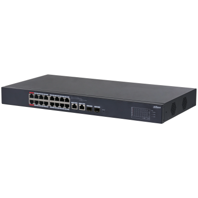 DAHUA 16port PoE 135w 2-SFP Gigabit Yönetilebilir Switch CS4218-16ET-135