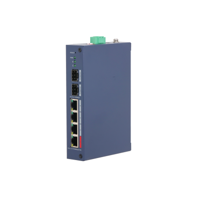 DAHUA 4port Poe 10/100 2xSFP Cloud Yönetilebilir Switch CHS4206-4ET-90
