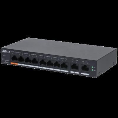 DAHUA CS4010-8ET-60 8XFE- 2XGE YÖNETİLEBİLİR 60W POE SWITCH