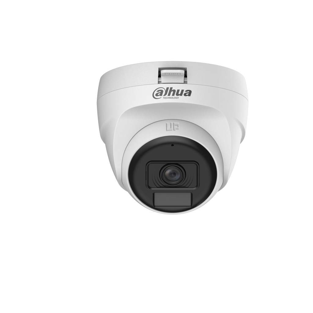 DAHUA HAC-T1A21P-U-IL-A-0280B, 2Mpix, 2.8mm Lens, 25 Mt Gece Görüşü, Smart Dual Light, Dahili Mikrofon, Dome Kamera