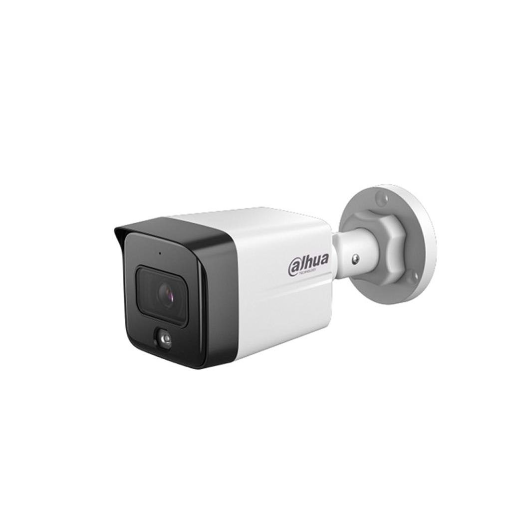 DAHUA IPC-HFW1230TC1-SA, 2Mpix, 3,6mm Lens,  SD Kart, Starlight, H265+, Dahili Mikrofon, 30Mt Gece Görüşü, IP67, PoE Bullet IP Kamera