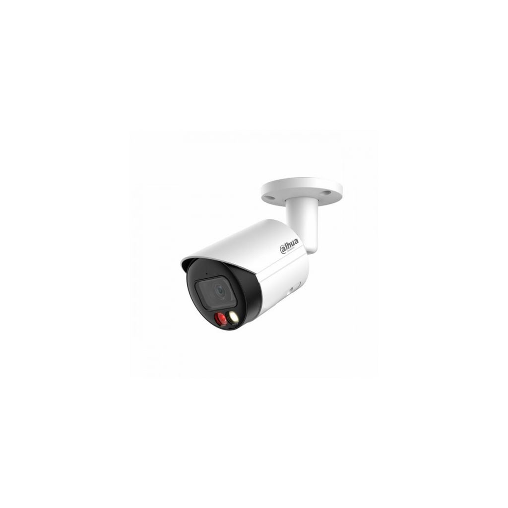DAHUA IPC-HFW1249S-S-IL, 2Mpix, 3,6mm Lens, SD Kart, Smart Dual Light, H265+, 30Mt Gece Görüşü, Dahili Mikrofon, IP67, PoE Bullet IP Kamera