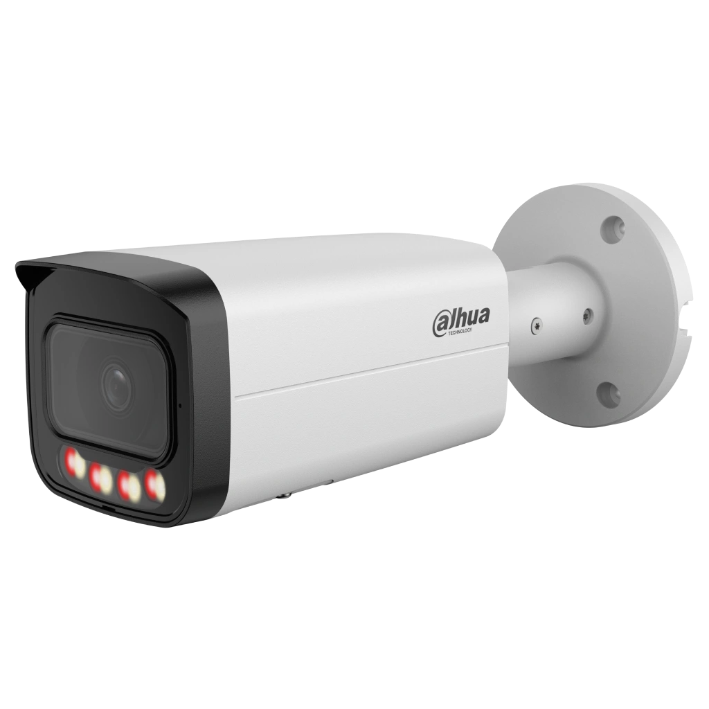 DAHUA IPC-HFW21249T-AS-IL  12Mpix, 3,6mm Lens,SD Kart, Smart Dual Light, H265+, 30Mt Gece Görüşü, IP67, Dahili Mikrofon, PoE Bullet IP Kamera