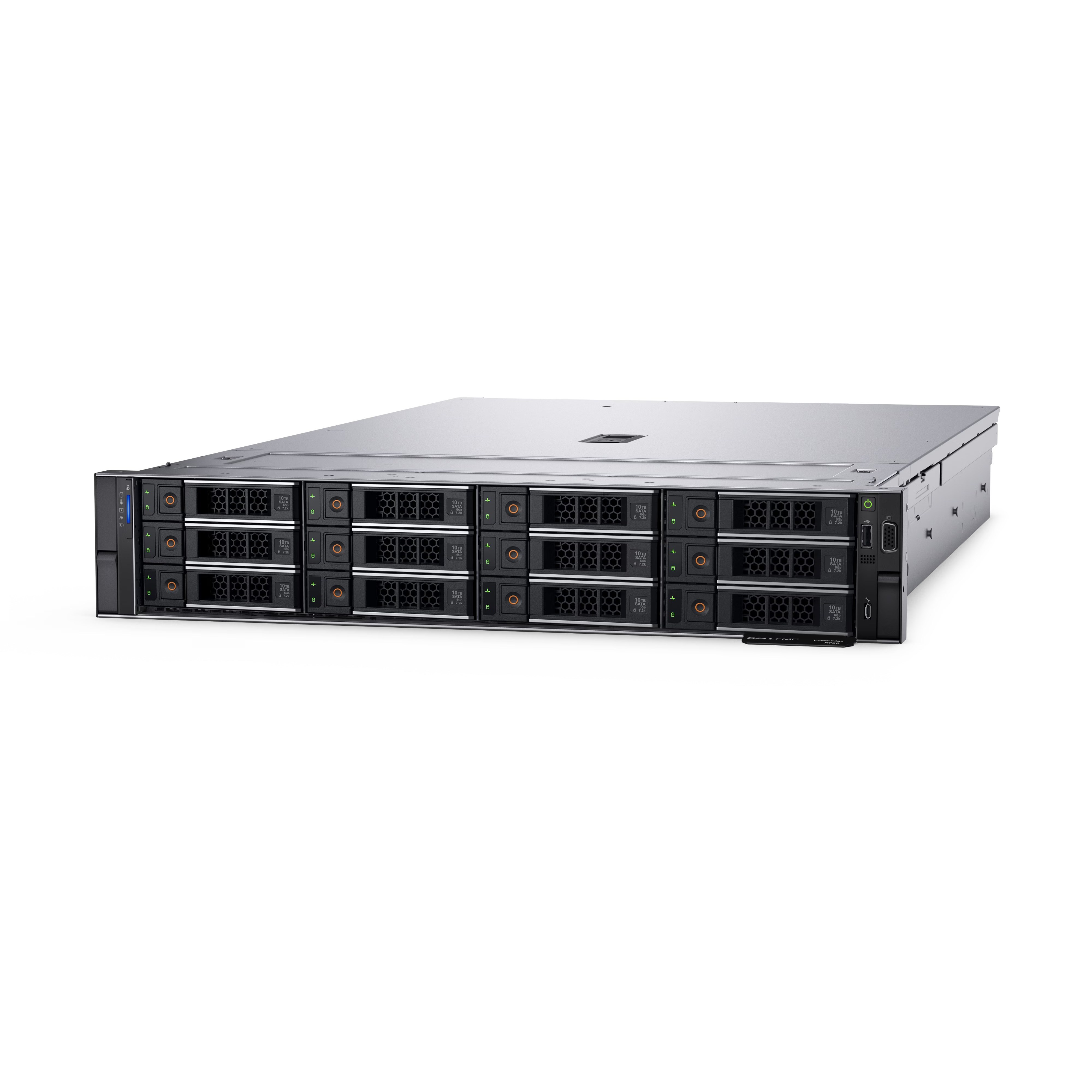 DELL R750 2x SILVER 4316 64GB 5x 960GB SSD PERCH H755, 5720 DUAL 1GB ETH 2x 1400w 2U RACK SERVER
