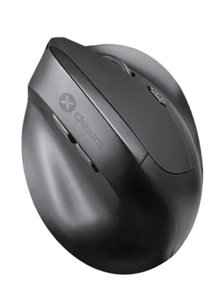 Dexim MW-060T Kablosuz & Bluetooth Şarj Edilebilir Ergonomik Dikey Mouse -DMA028
