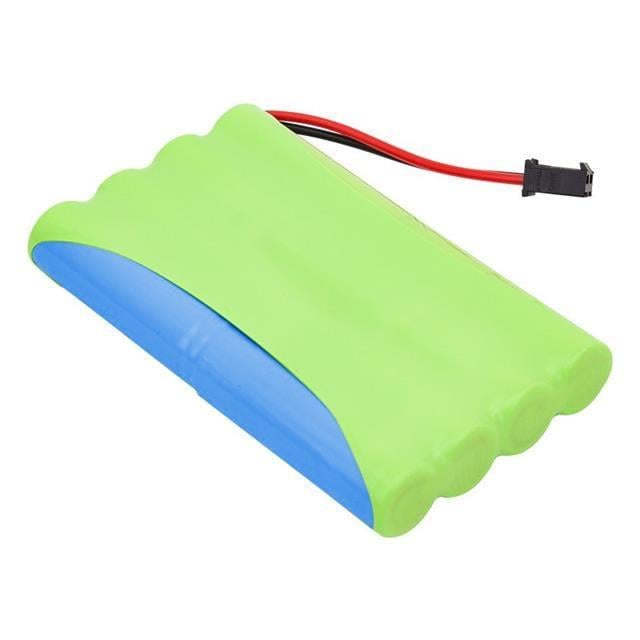 Efcell 9.6 Volt 1500mAh 2 Pin Soketli 8'li Oyuncak Araba Pili Şarj Edilebilir 98x57x15mm