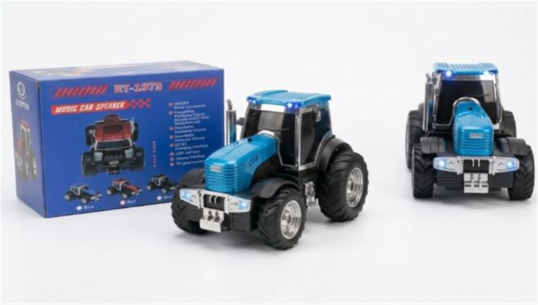 EVERTON RT-1973 Emerald Traktör Modeli  Bluetooth Fm-Usb-Tf-Aux Şarjlı Nostaljik Radyo