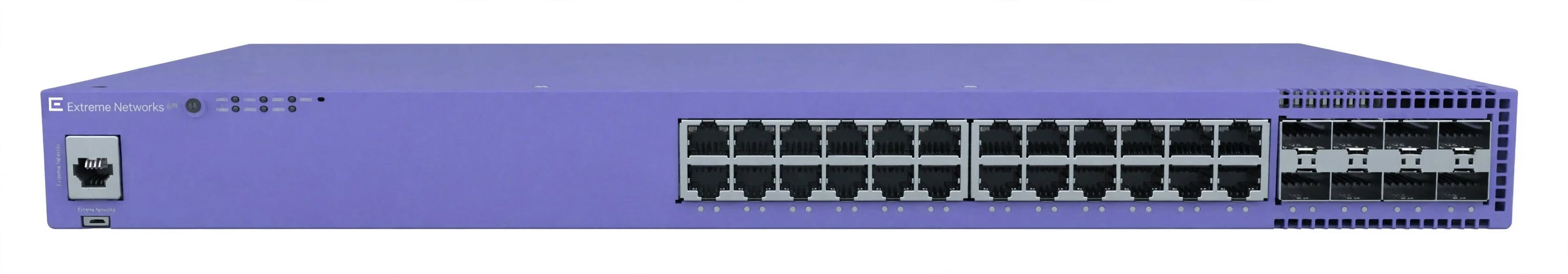 EXTREME NETWORK 24port PoE 8-10GbE SFP Gigabit Yönetilebilir Switch 5320-24P-8XE
