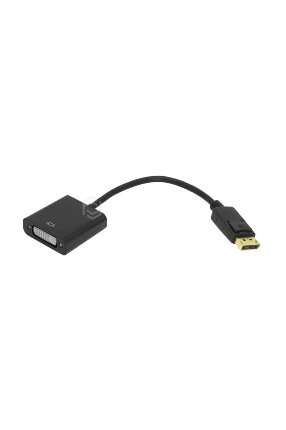 FRISBY 0.15metre FA-6640C Display Port & DVI (24+5) Görüntü Adaptörü Siyah 2K
