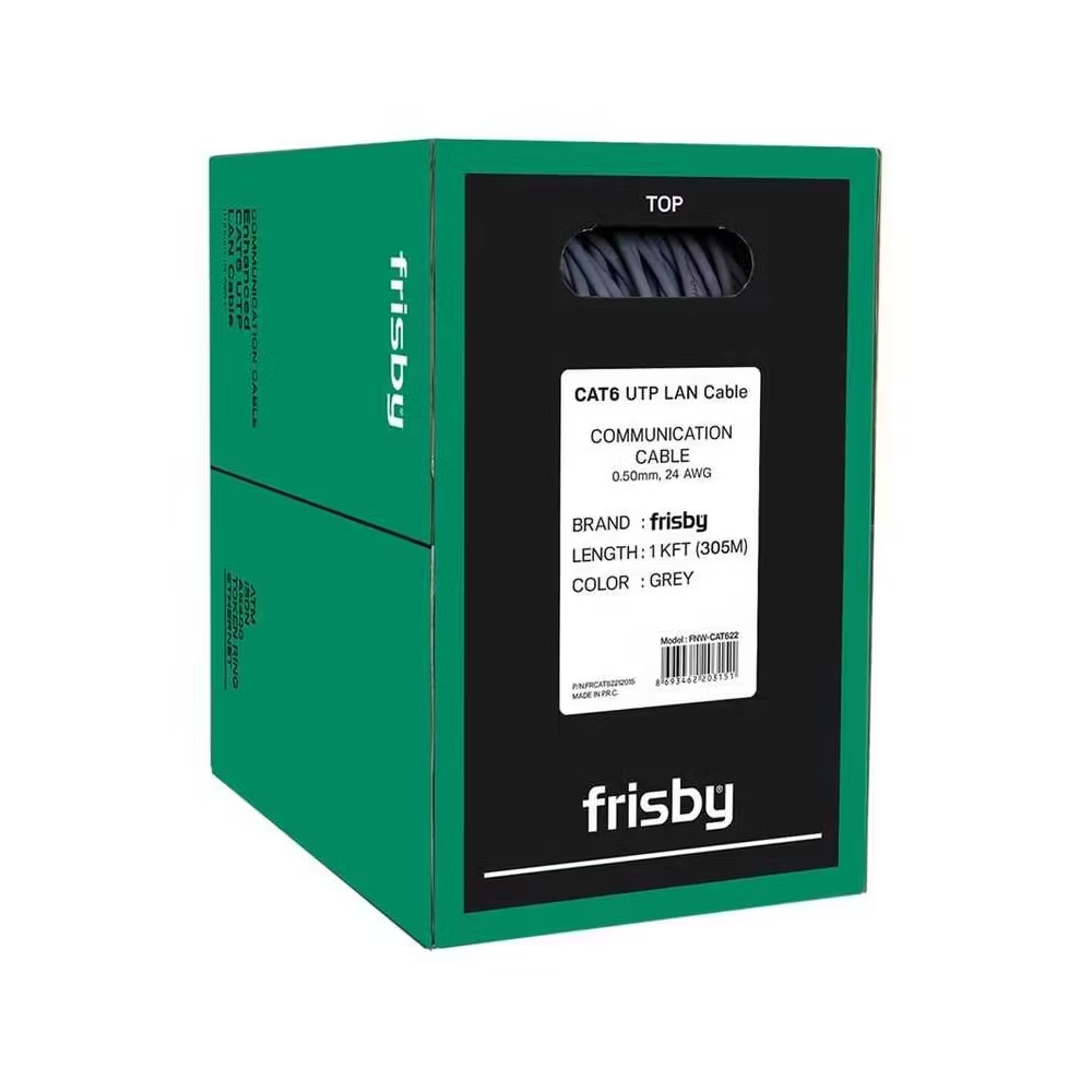 FRISBY 305metre CAT6 Utp 23Awg Kablo FNW-CAT622