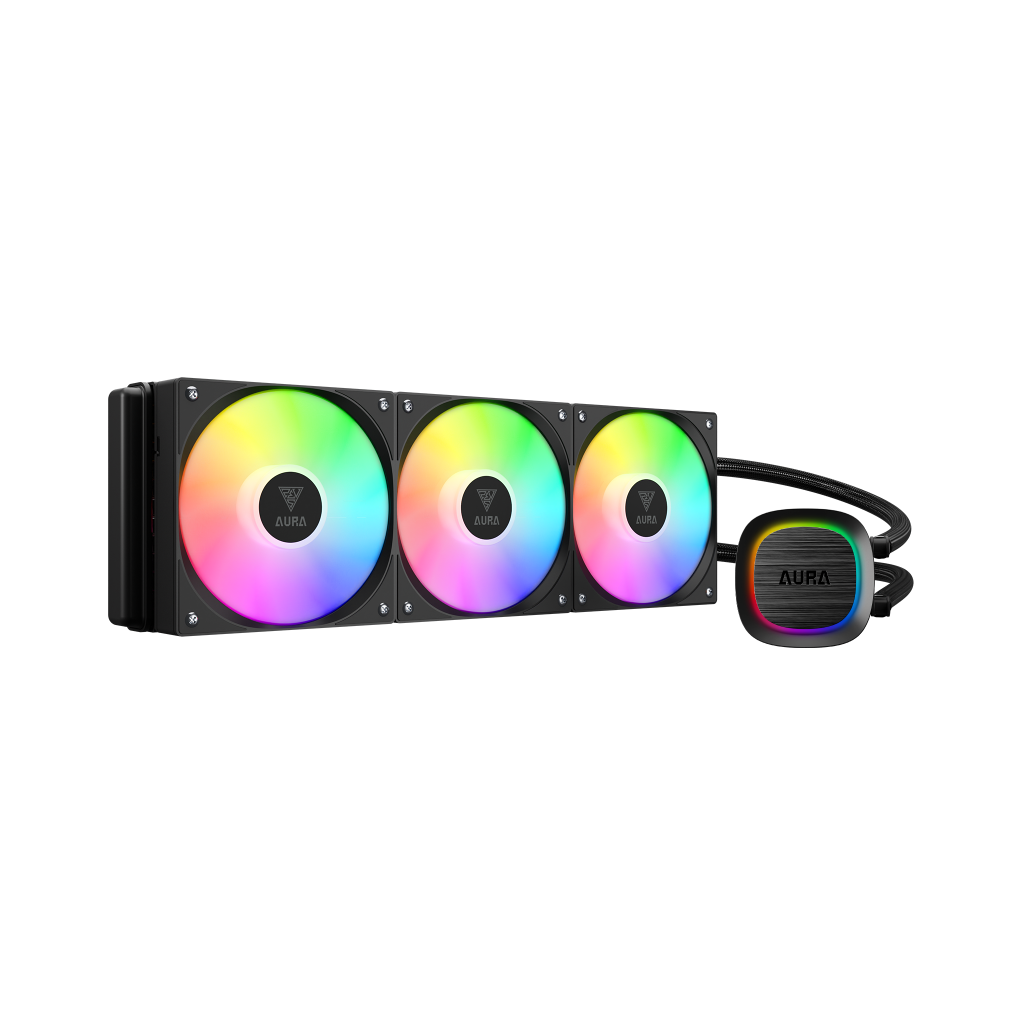GAMDIAS AURA GL360 V2, 360mm, RGB, 3 Fanlı, CPU Sıvı Soğutma