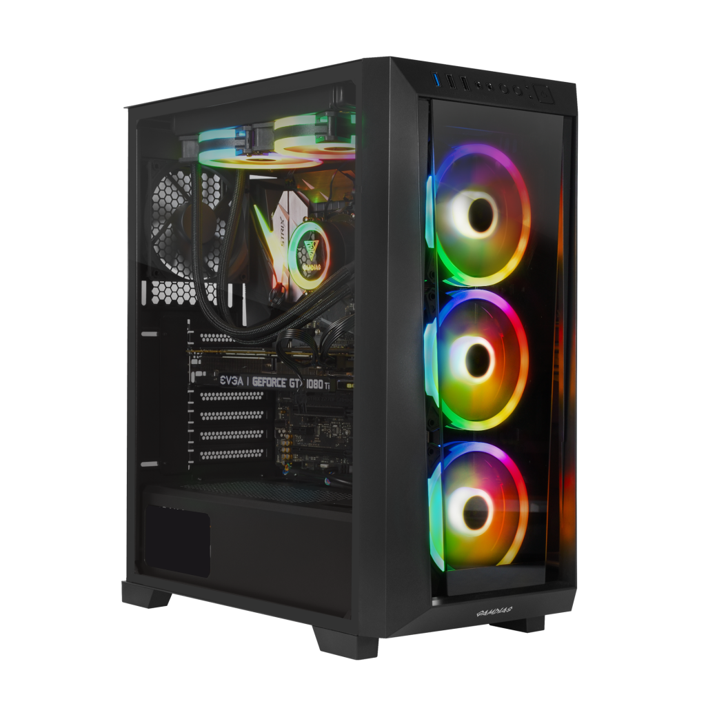 GAMDIAS TALOS M1 Elite, 1600W, Tempered Glass, ARGB, ATX, Professional GAMING KASA