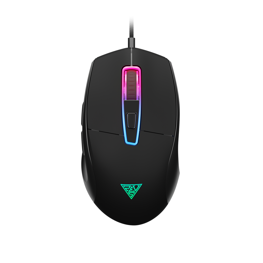 GAMDIAS ZEUS M5, RGB Aydınlatma, USB Kablolu,  7 Programlanabilir Buton, Gaming Mouse, 12.800 DPI, Siyah