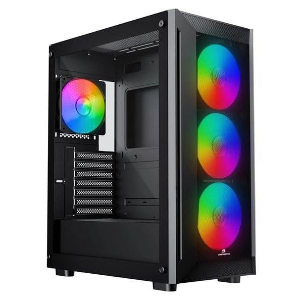 GAMEBOOSTER 650W 80+ WHITE RAIDER E651B Gaming Mid-Tower PC Kasası