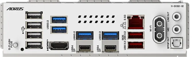 GIGABYTE X870E-A ELITE WIFI7 ICE DDR5 HDMI-DP TYPEC PCIE 5.0 AM5 ATX BEYAZ