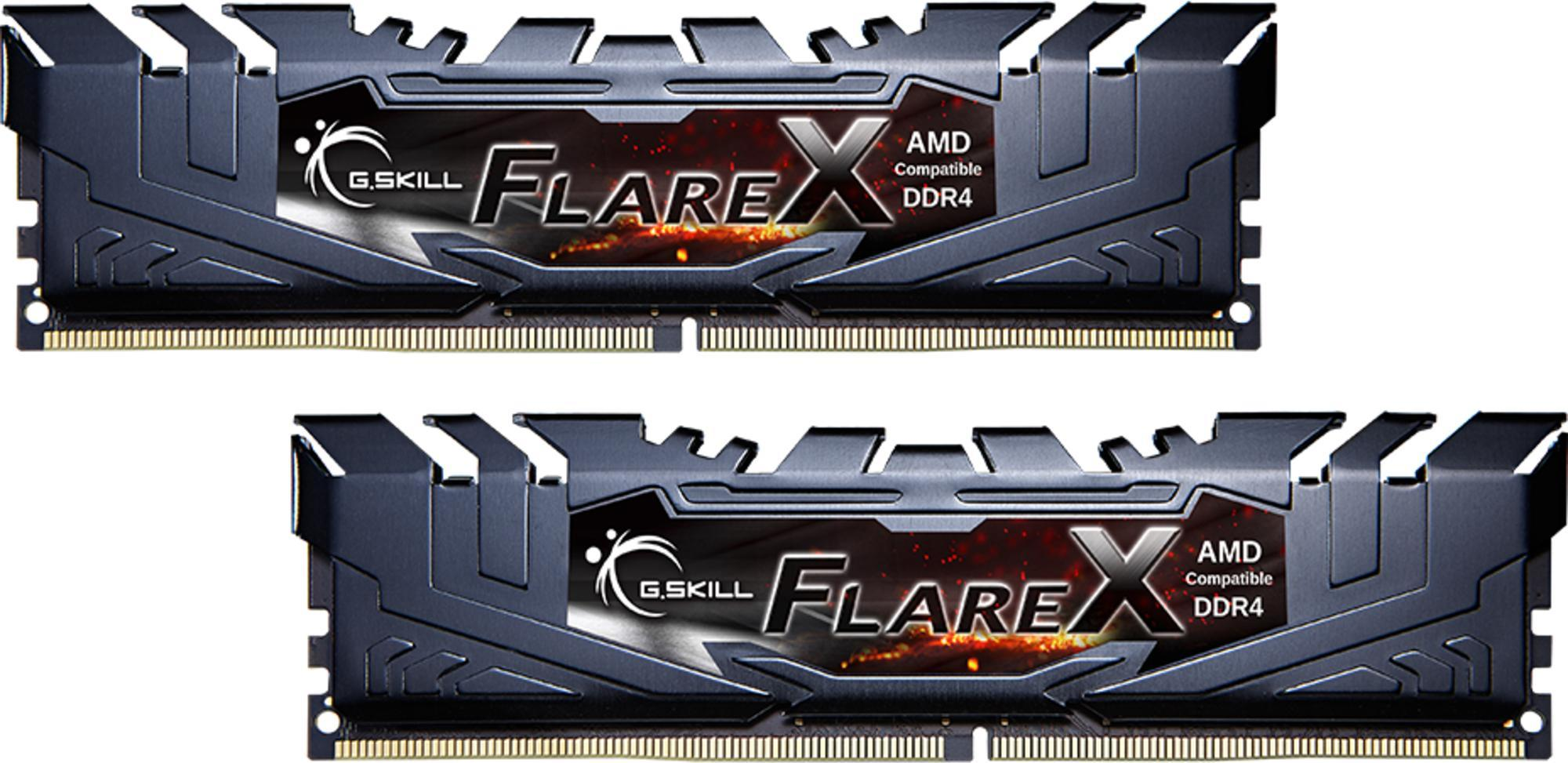 GSKILL 32GB (2X 16GB) DD4 3200MHZ CL16 DUAL KİT PC RAM / Flare X F4-3200C16D-32GFX