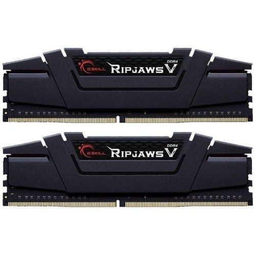 GSKILL 32GB (2X 16GB) DDR4 3200MHZ CL16 DUAL KIT PC RAM RIPJAWS V F4-3200C16D-32GVK