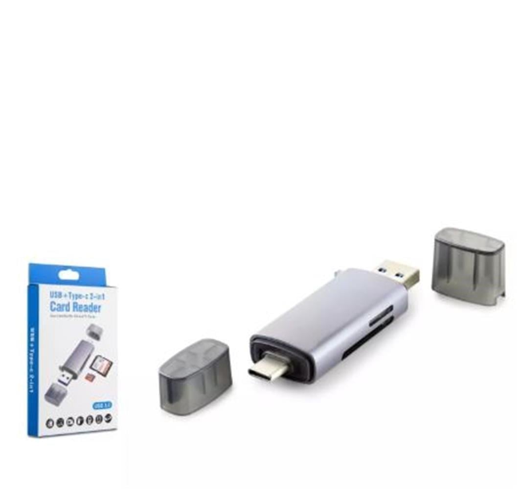 Hadron Hdx7031 Card Reader Usb3.0 + Type-C All In One Gri(ATUD-19)