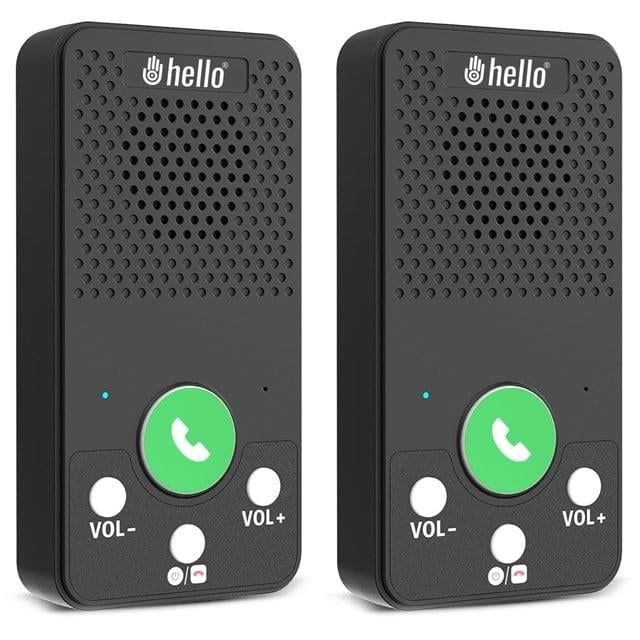 Hello D10A 1000 Mah Şarjlı İnterkom Kapalı Devre Konuşma Sistemi