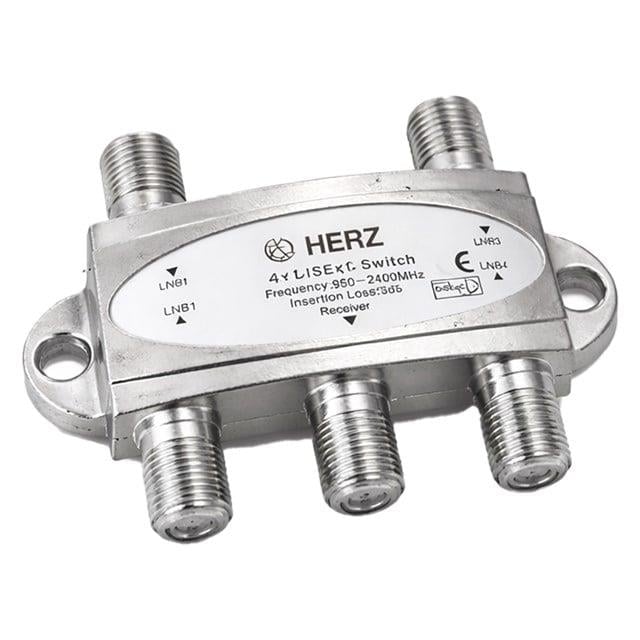 Herz 4x1 950-2400MHz 3dB Diseqc Switch Uydu Birleştirici