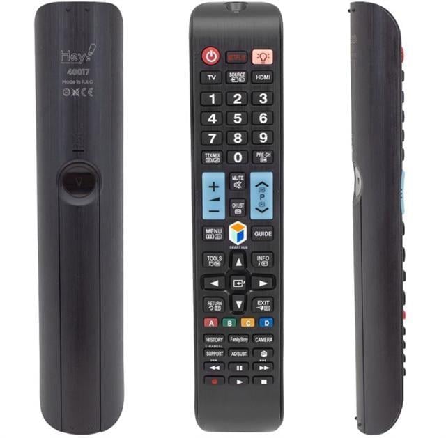 Hey RM-D1078+L Samsung Netflix Source Tuşlu Lcd Led TV Kumanda