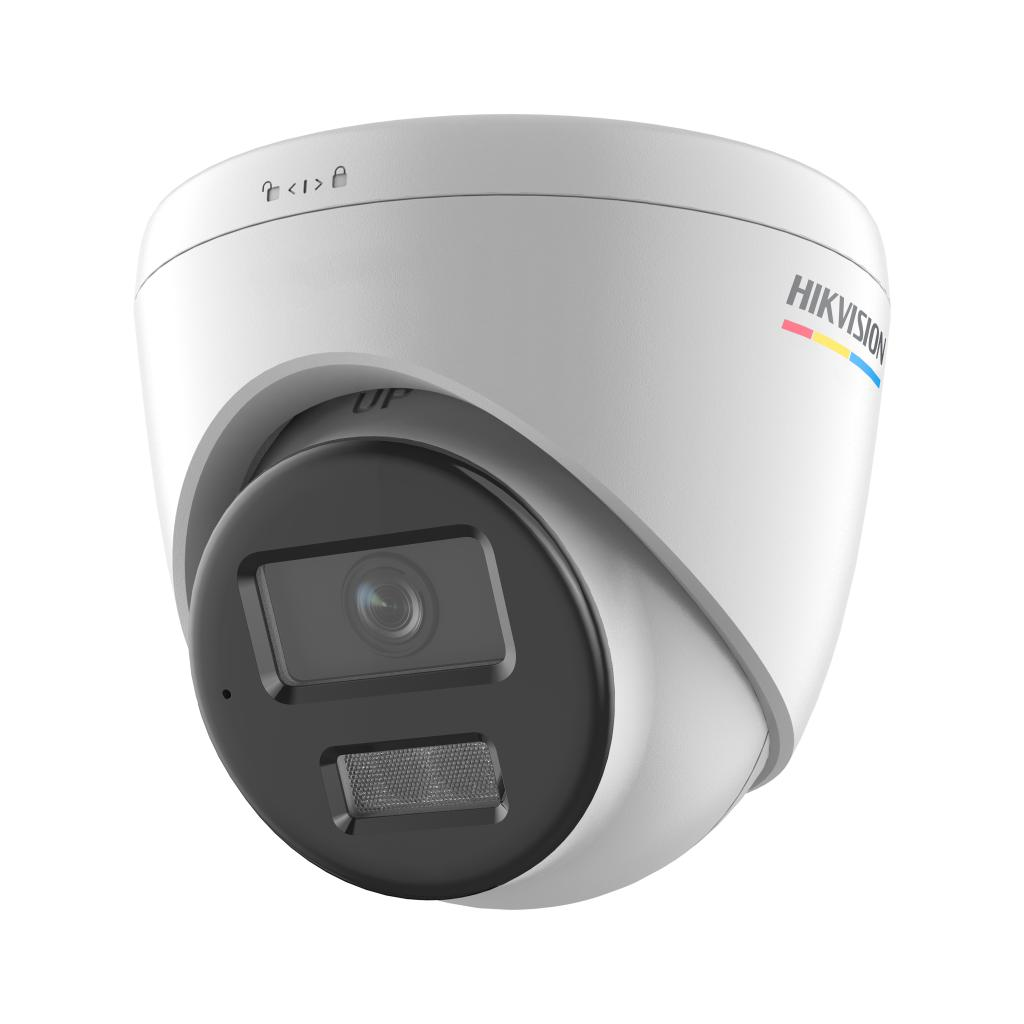 HIKVISION DS-2CD1327G2H-LIUF, 2Mpix, 2.8mm Lens, H265+, 30Mt Gece Görüşü, Color Vu, Smart Hybrid Light, Full Time Color, Dahili Mikrofon, Dome IP Kamera