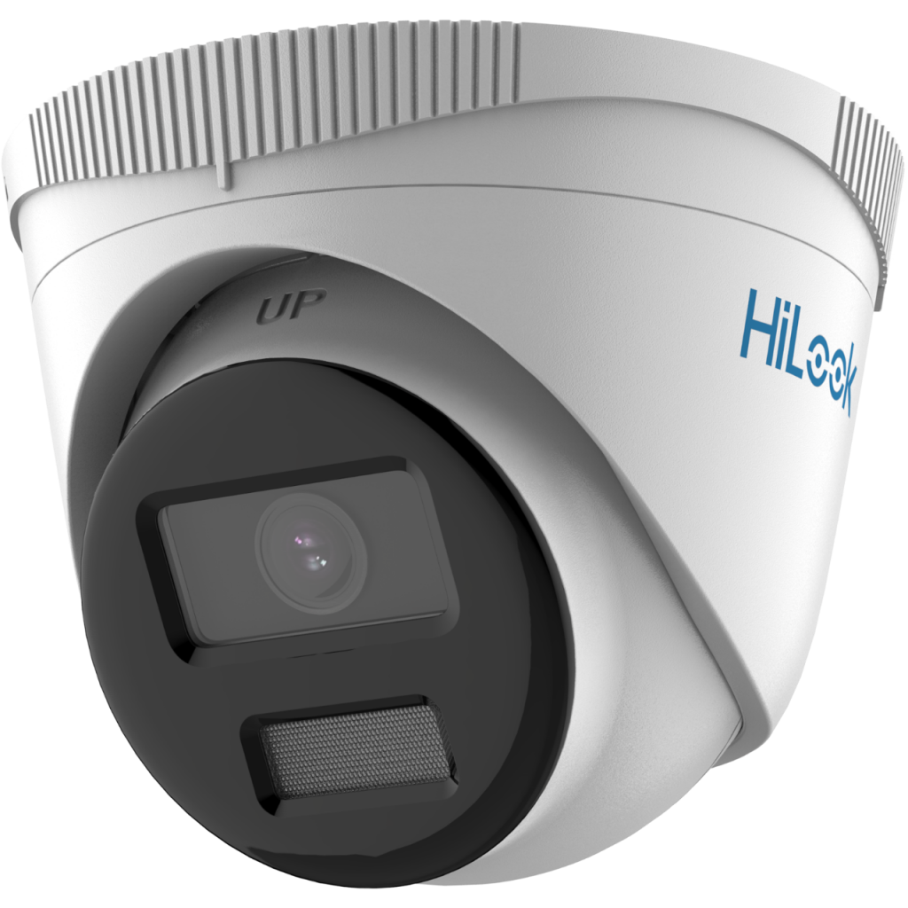 HILOOK IPC-T229H, 2Mpix, 2,8mm Lens, H265+, 30Mt Gece Görüşü, Color Vu Lite, PoE, Dome, IP Kamera