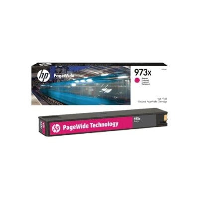 HP F6T82A No 973X Macenta 82 ml Yüksek Kapasiteli Orijinal PageWide Kartuş 7.000 Sayfa