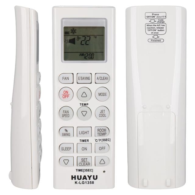 Huayu K-LG1358 LG - Beko - Arçelik A/C Akıllı Universal Klima Kumandası