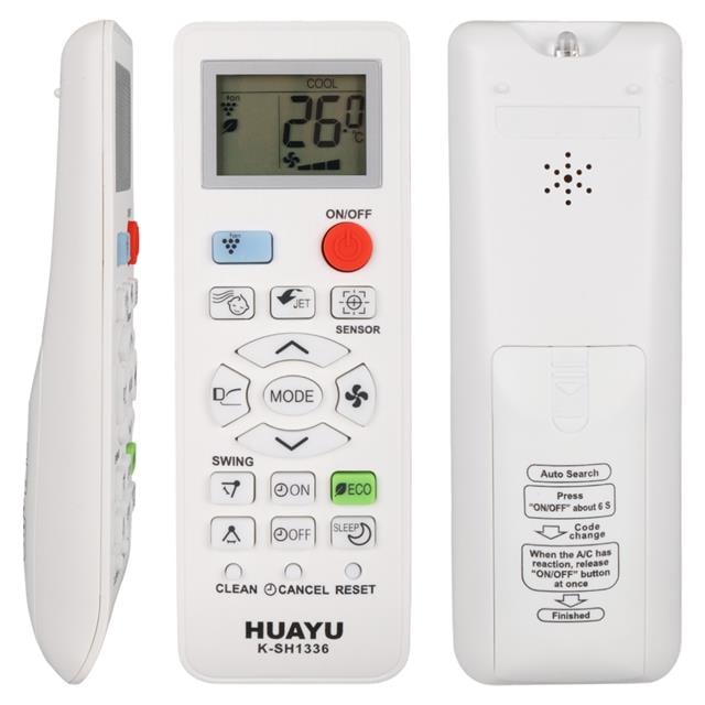Huayu K-SH1336 Üniversal Sharp Akıllı Klima Kumandası