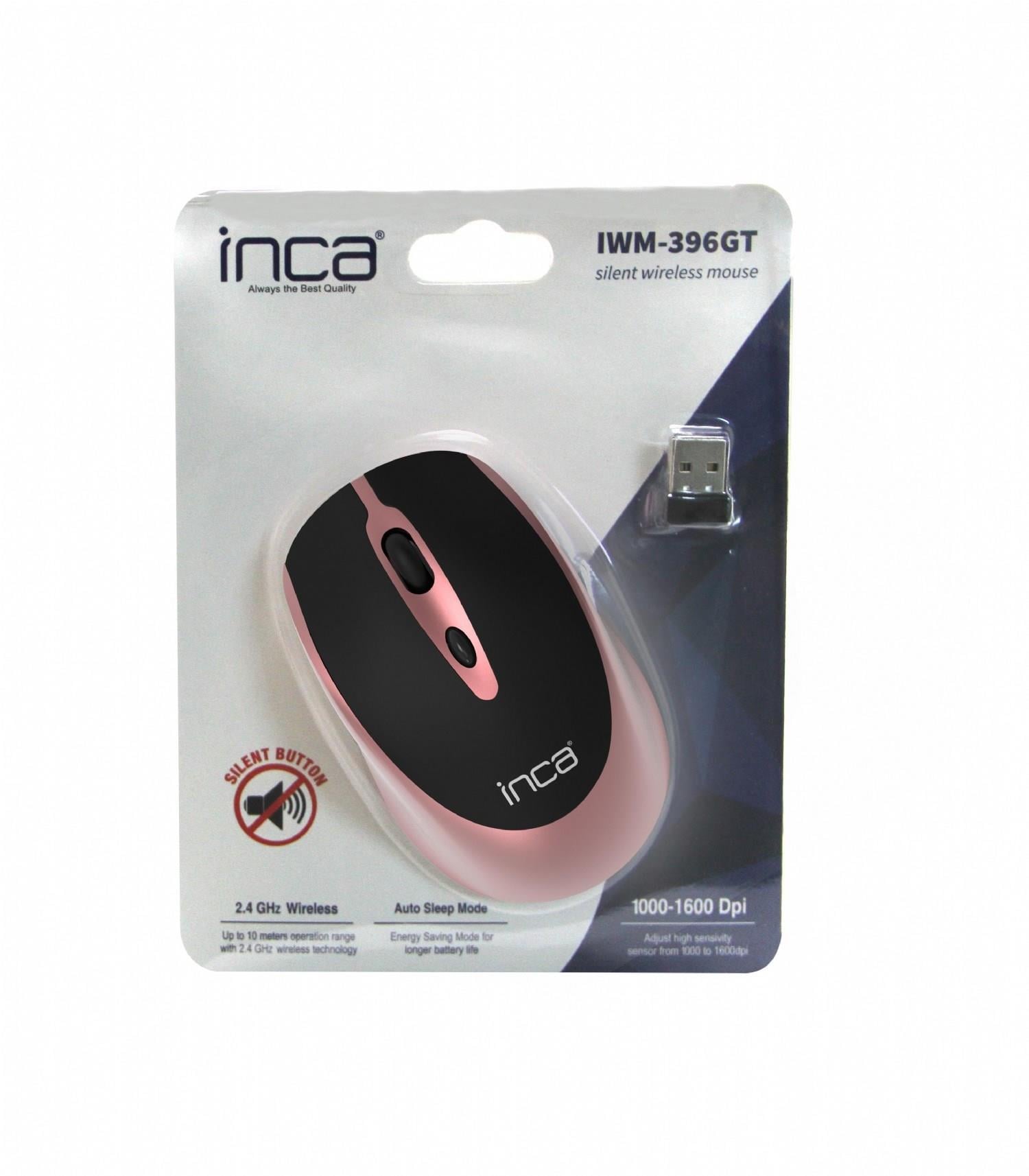 INCA IWM-396GT Kablosuz 1600dpi Optic Gold Mouse