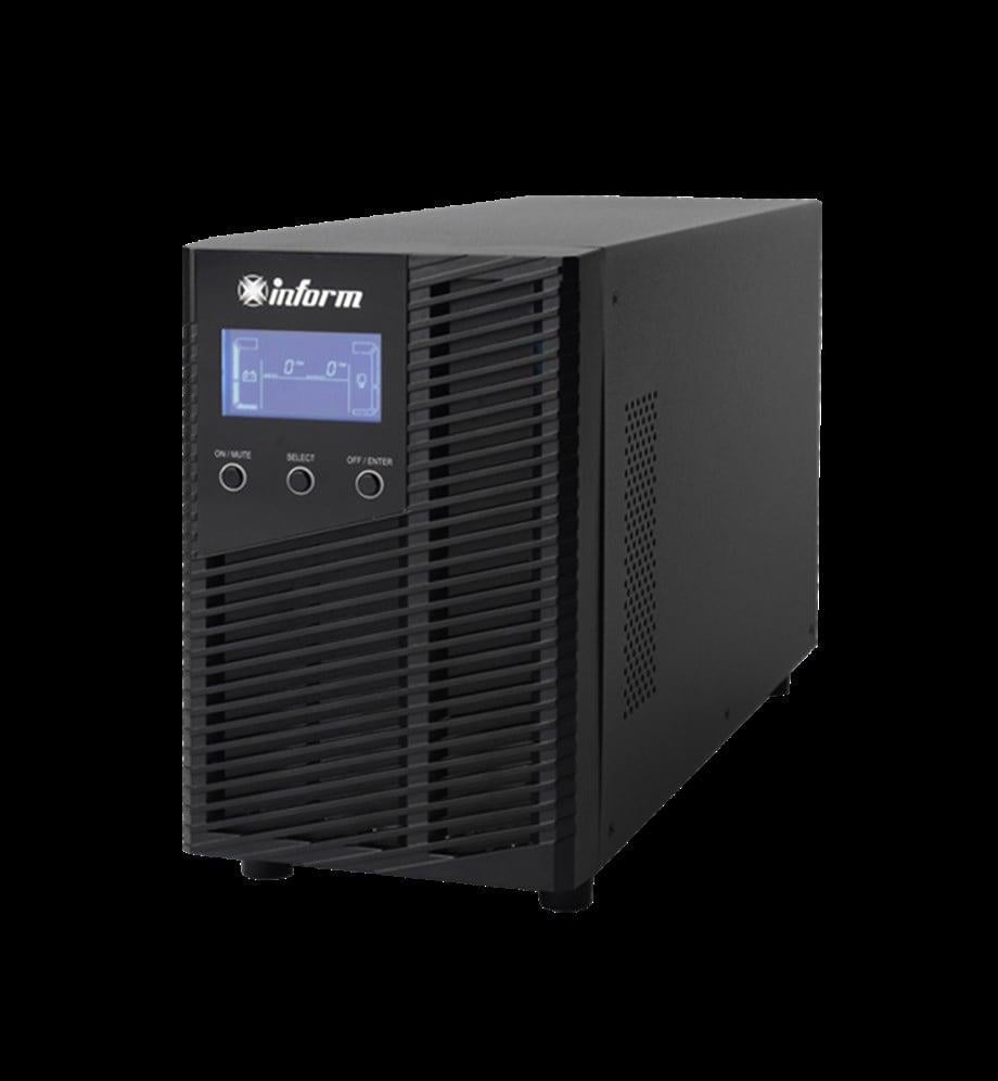 INFORM UPS SINUS EVO LCD 3 KVA 5-12DK KESİNTİSİZ GÜÇ KAYNAĞI 9Ah