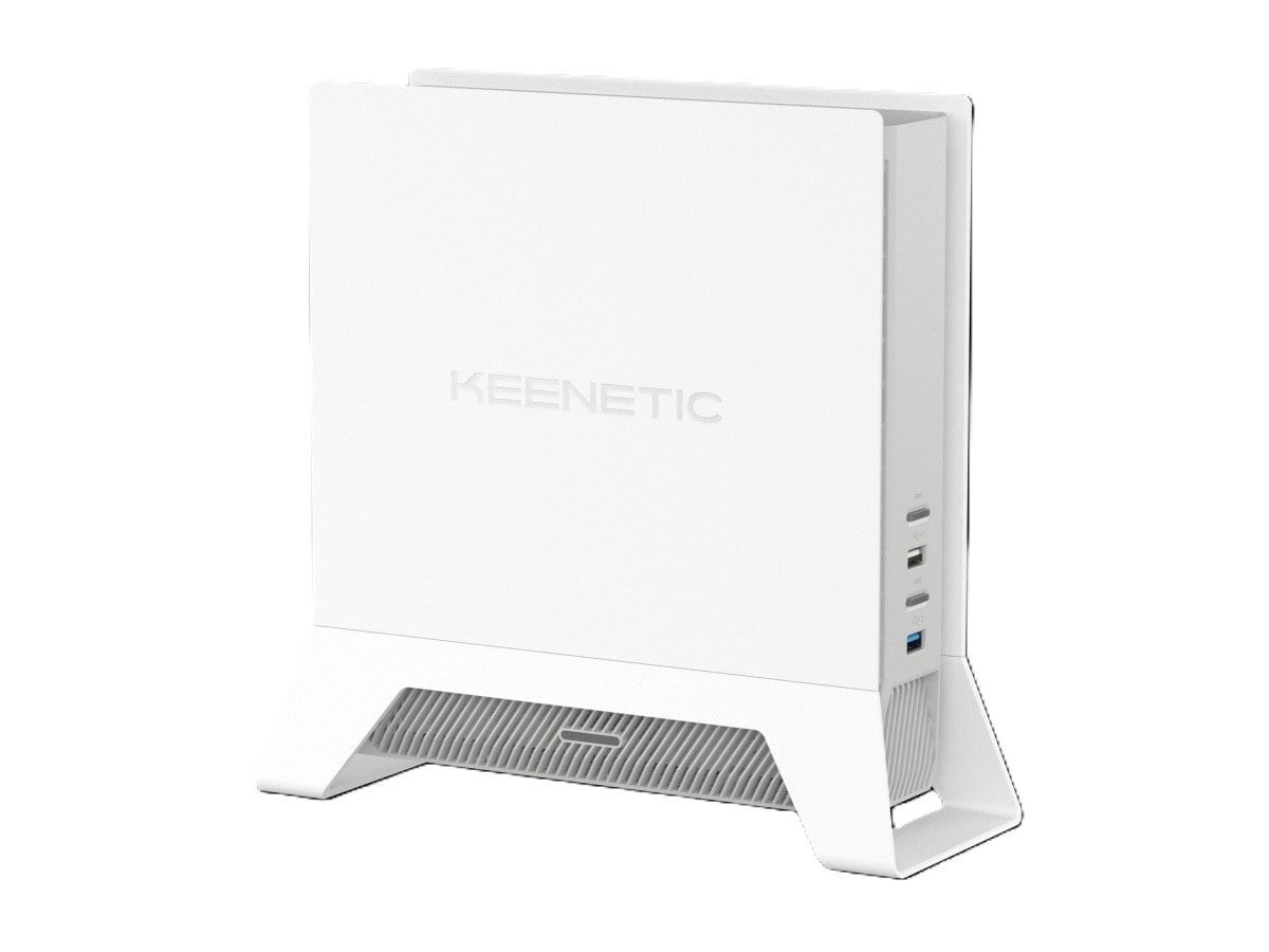 KEENETIC TITAN SE BE7200 WIFI7 KN-4210-01-EU Mesh VDSL2/ADSL2+ Fiber 2×2,5G + 3×1G M.2 NVMe USB Modem Router