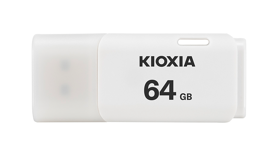 KIOXIA 64GB USB 2.0 Usb Bellek U202 LU202W064GG4 Beyaz
