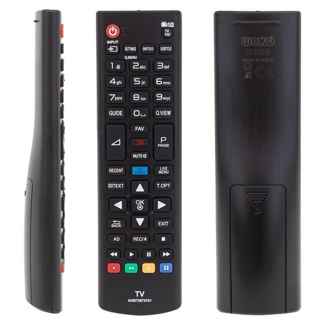 LG AKB73975761 - 32LB650- 42LB700V3D - 50LB671V - 55LB870V - 65LB730VAEU 3D Smart Tuşlu Lcd-Led Tv Kumanda