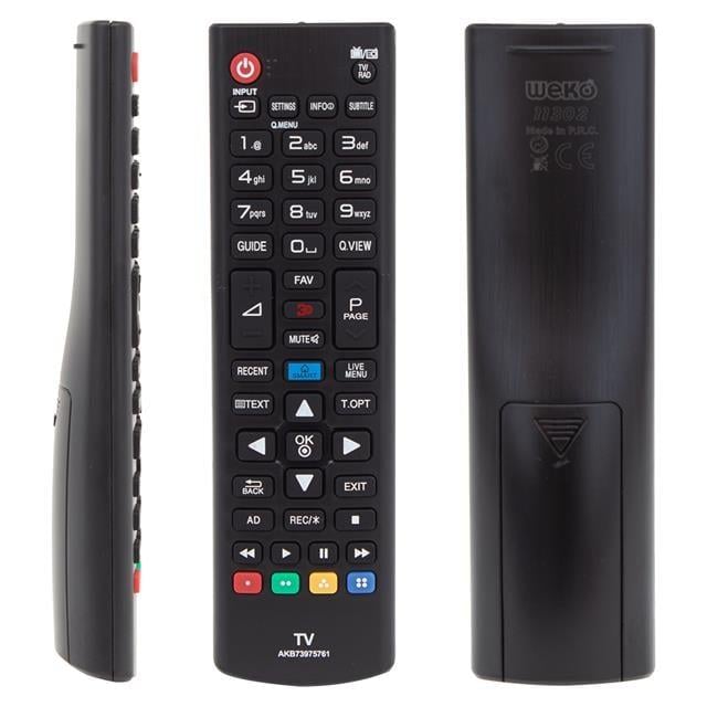 LG AKB73975761 - 32LB650- 42LB700V3D - 50LB671V - 55LB870V - 65LB730VAEU 3D Smart Tuşlu Lcd-Led Tv Kumanda