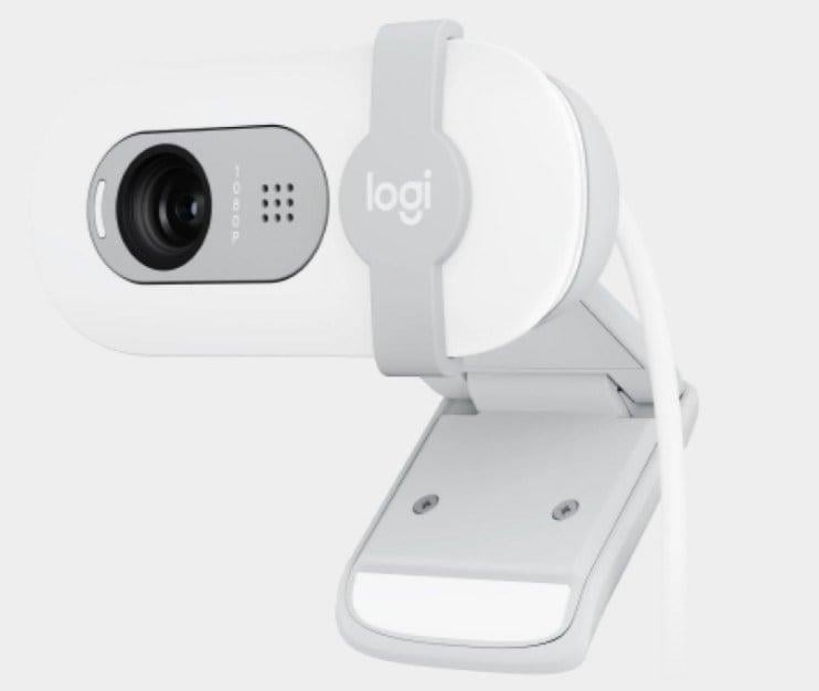 LOGITECH 2MP BRIO 100 Dahili Mikrofonlu Webcam Beyaz 960-001617