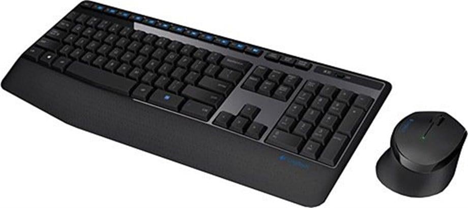 LOGİTECH MK345 Q KABLOSUZ KLAVYE + MOUSE SİYAH
