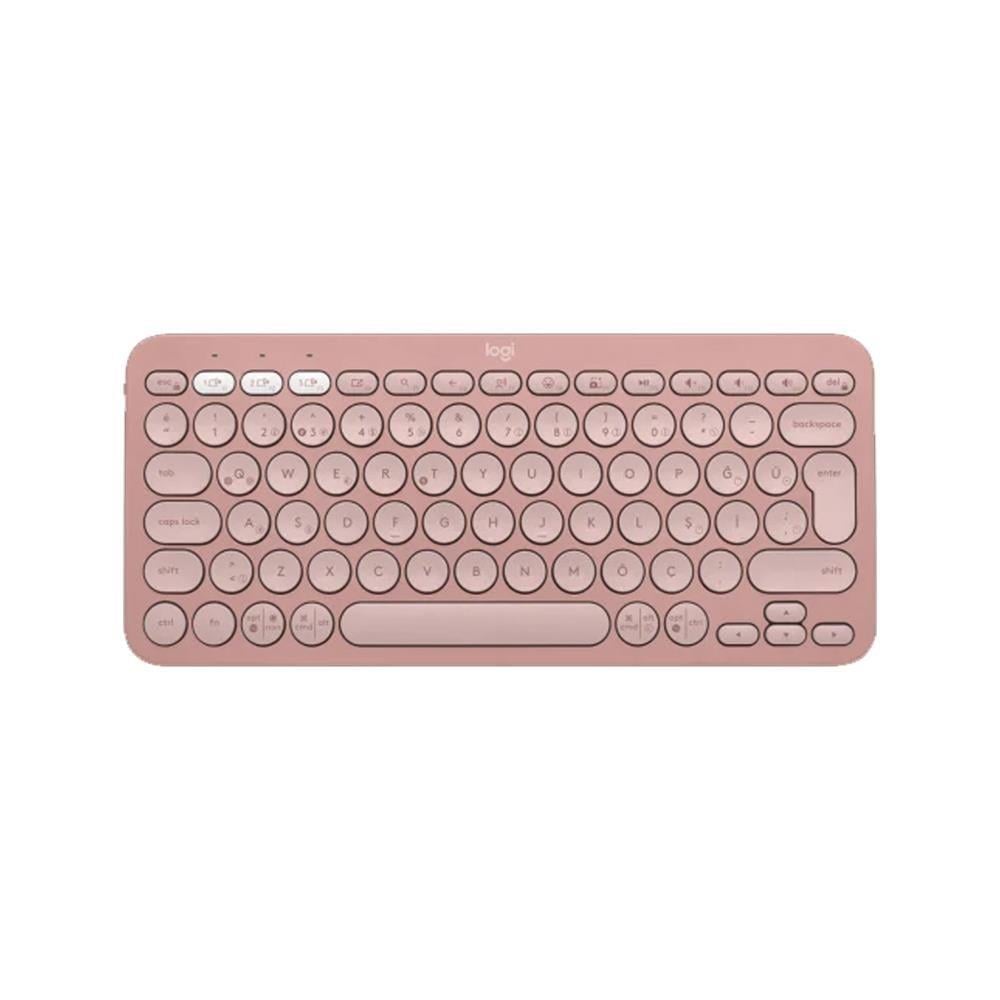 LOGITECH Pebble Keys 2 K380s Bluetooth Rose Klavye 920-011861