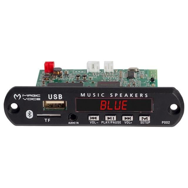 Magicvoice MP5 USB-SD-MMC-Bluetooth 12V-500mA Kumandalı Çevirici Dijital Video Player Board