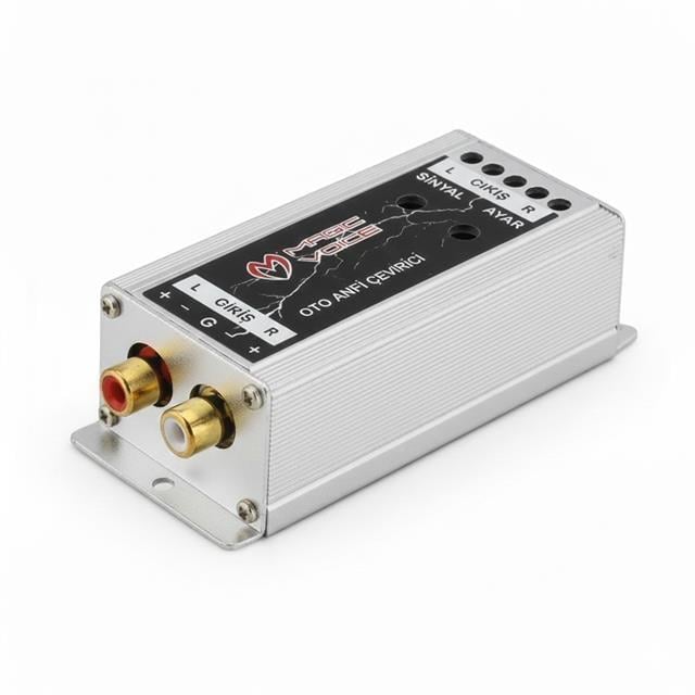 MagicVoice MV-279 Orijinal Teyp Amfi Dönüştürücü 2 Kanal Ayarlı Deck Çevirici Ayarlı High-Low