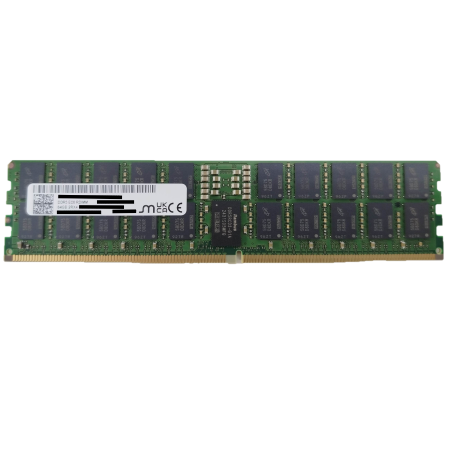MICRON 64GB DDR5 6400MHZ CL52 RDIMM SUNUCU RAM MTC40F2046S1RC64BH1